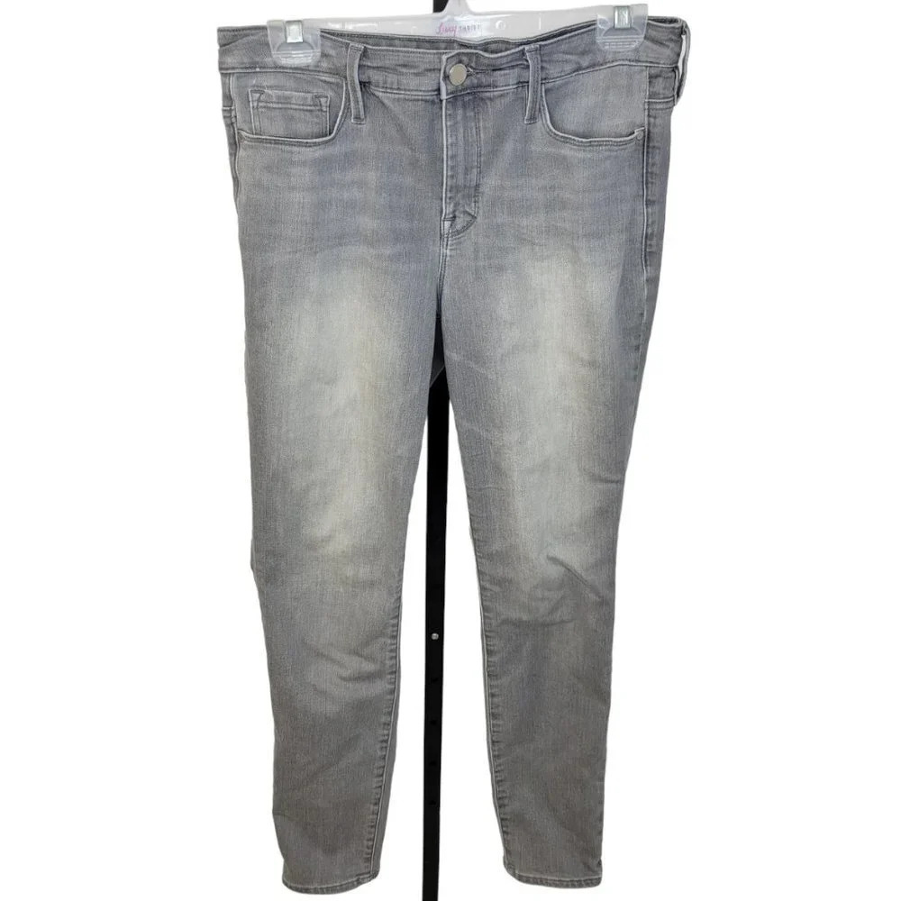 Athleta Skinny Jeggings  Gray Wash Size 8